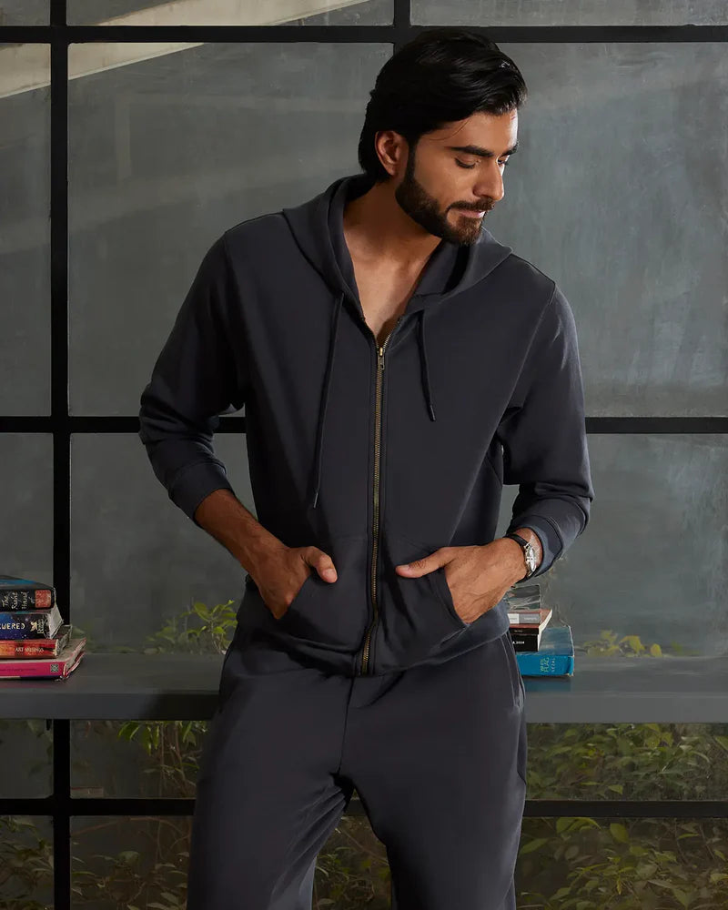 Luxe Journey Zipper Hoodie