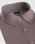 Giza Cotton Houndstooth Shirt