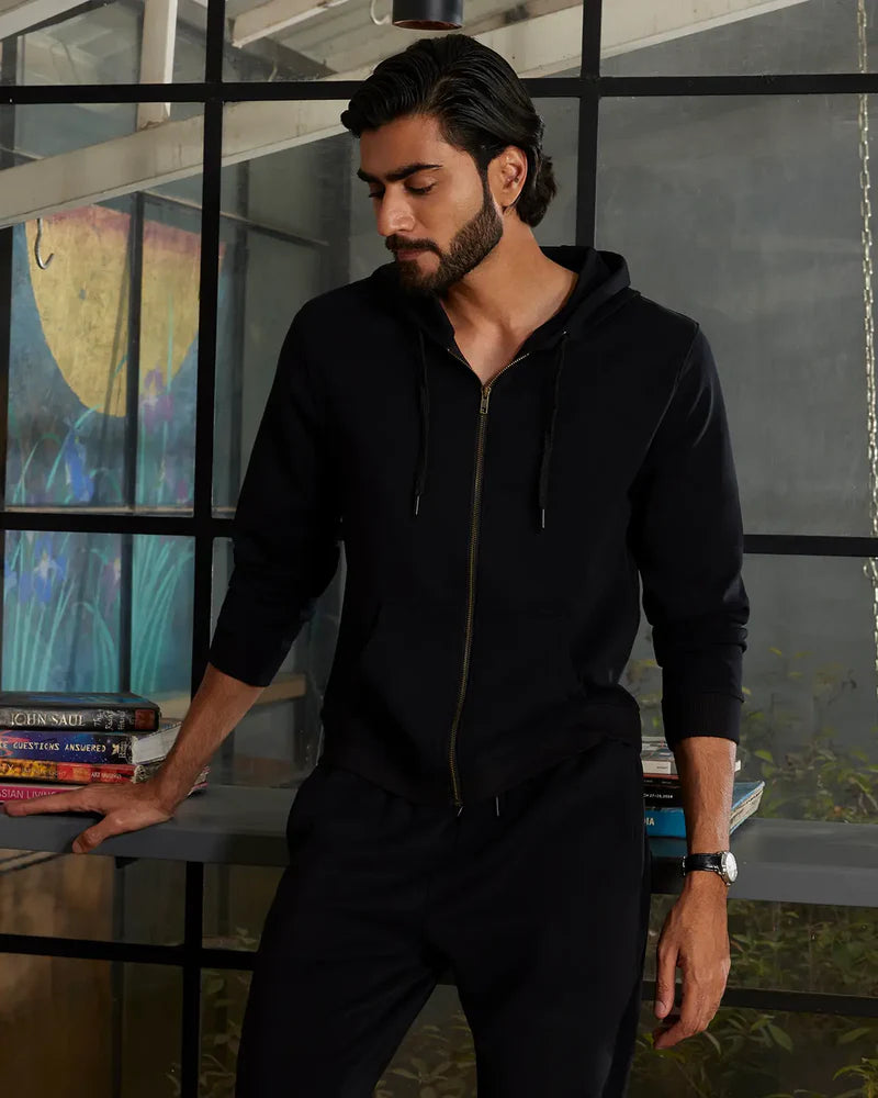 Luxe Journey Zipper Hoodie